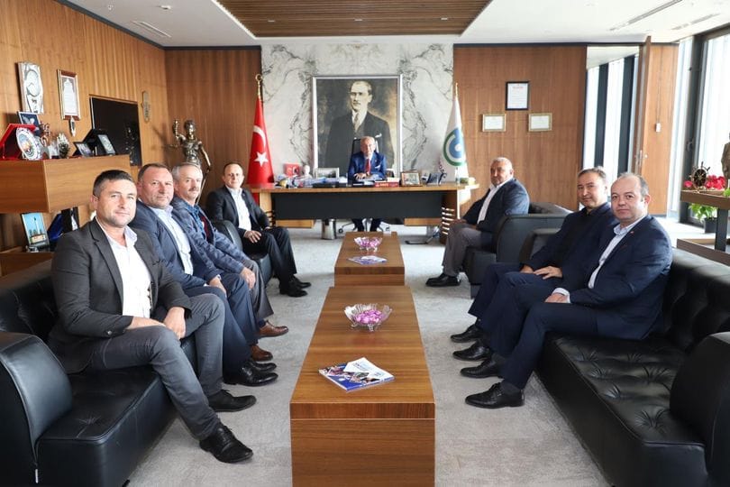 Ergin Durgun ve yönetim kurulu üyelerinden Ziyaret