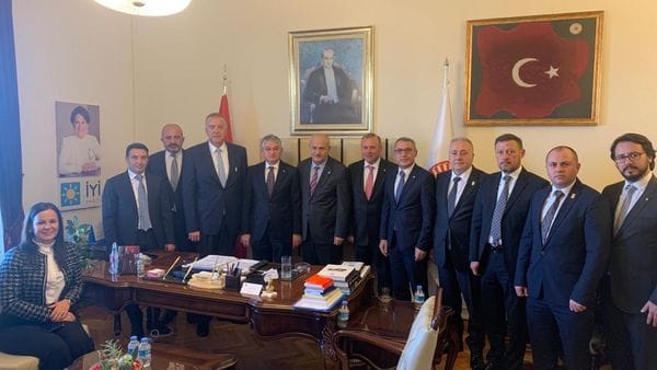 Mv. Enes Kaplan: TBMM’de odamızı ziyarete geldiler.