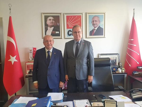 Cumhuriyet Halk Partisi Genel Merkezimizdeyiz…