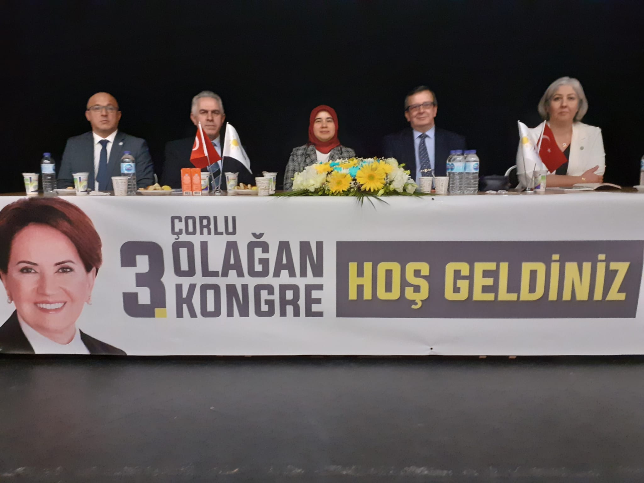 Akın Yılmaz İyi parti Çorlu 3. Olağan Kongresini kazandı