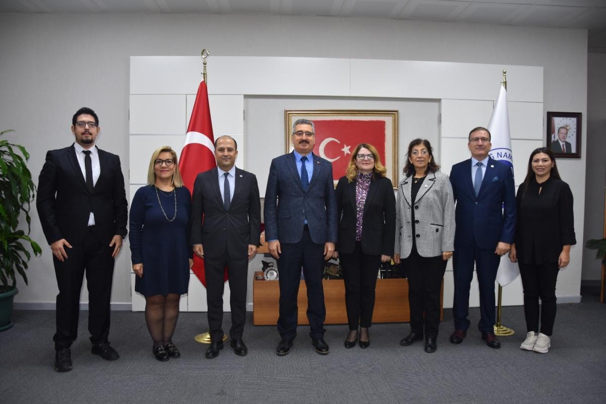 YÖKAK Dış Değerlendirme Takımından NKÜ Rektörüne Ziyaret