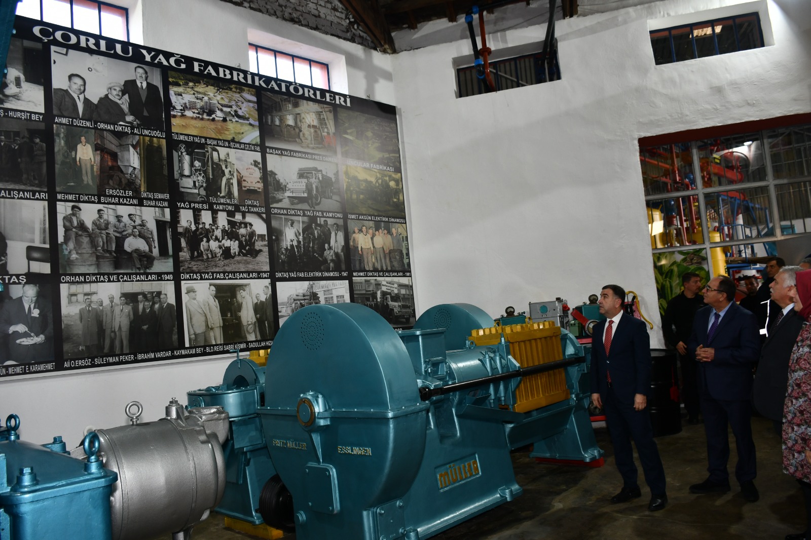 Vali Aziz Yıldırım ve Eşi Güllühan Yıldırım Diktaş Yağ-Sabun Sanayi ve Ticaret A.Ş.’yi Ziyaret Etti