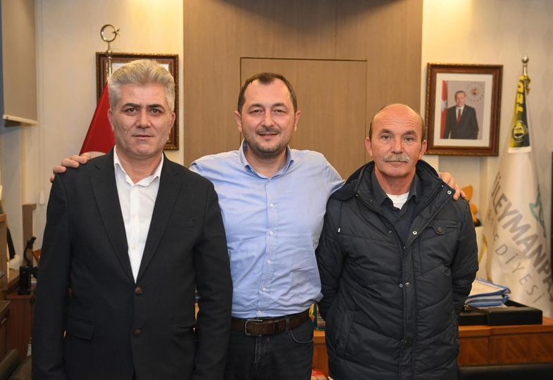 Emekliye ayrılacak olmaları dolayısıyla veda ziyaretinde bulundular.