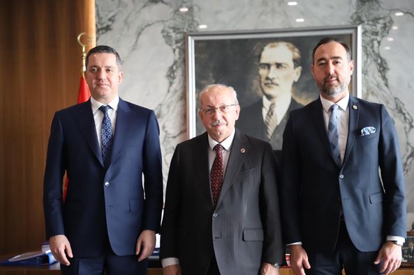 Albayrak: Tekirdağ Barosu Başkanı Egemen Gürcün ve yönetim kurulu üyeleri ziyaretime geldi.