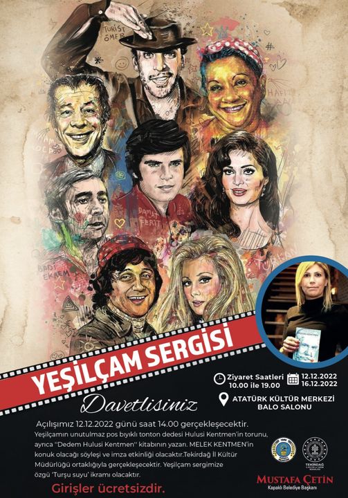 “Yeşilçam” sergisinde buluşalım.