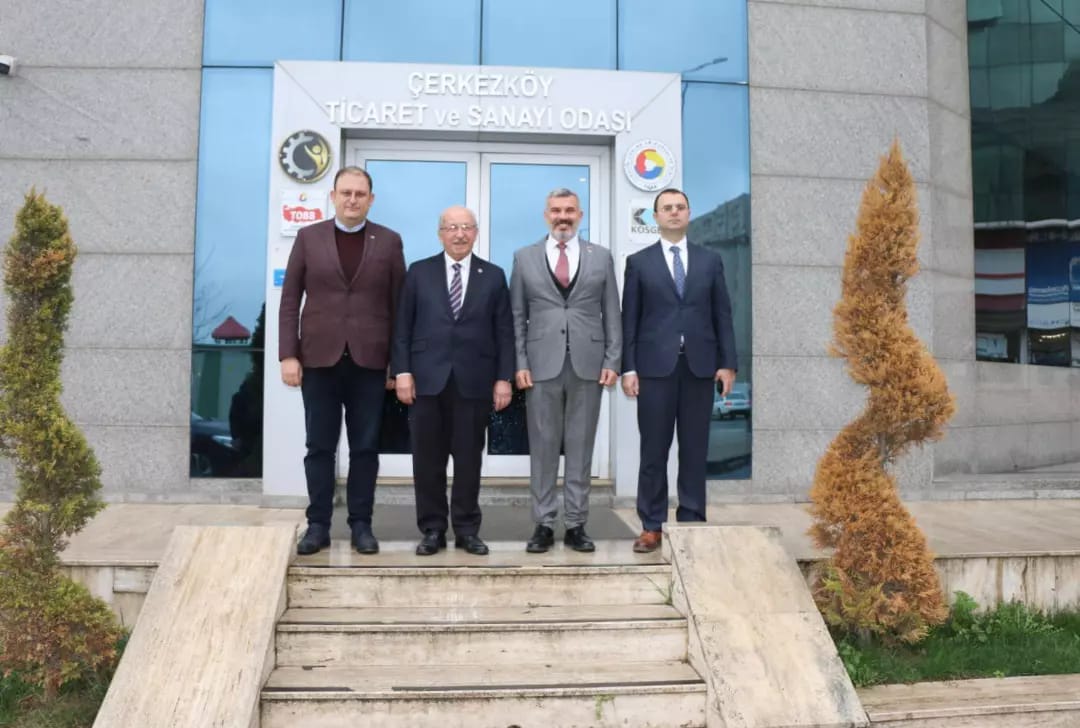 ÇERKEZKÖY TSO’YU ZİYARET ETTİLER