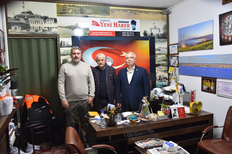 İYİ PARTİ TEKİRDAĞ İL BAŞKAN ADAYI GÖKHAN METİNER İLE MV. A. ADAYI ŞABAN TERZİ’DEN ZİYARET
