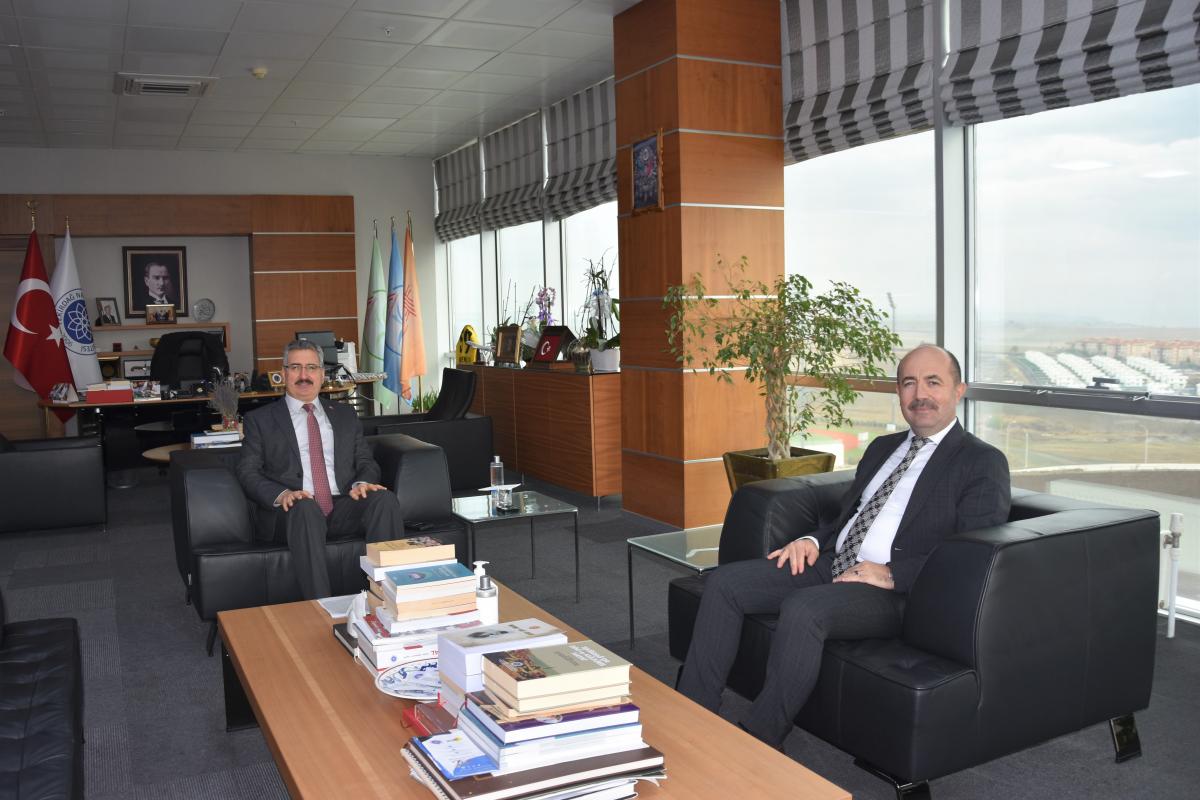 Muratlı Kaymakamın dan Rektörüne Ziyaret