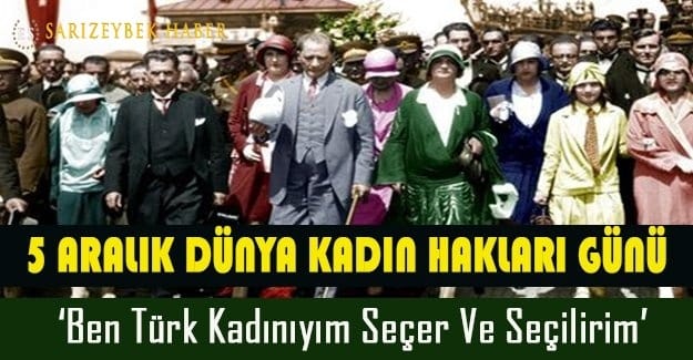 5 ARALIK DÜNYA KADIN HAKLARI GÜNÜ