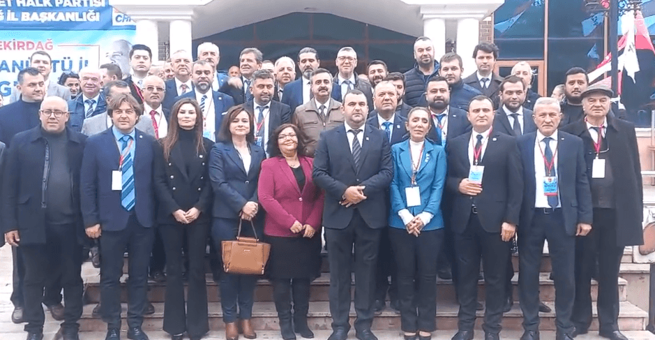 CHP İL BAŞKANI VOLKAN NALLAR VE YÖNETİMİ