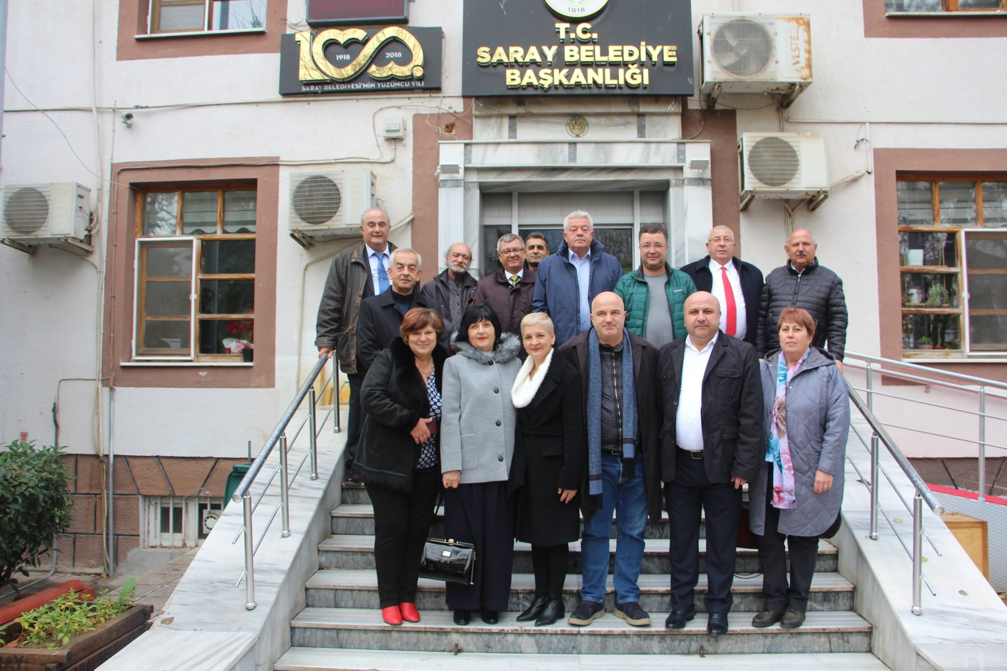 BAŞKAN ERKİŞ VALKANEŞ BELEDİYESİ’Nİ AĞIRLADI