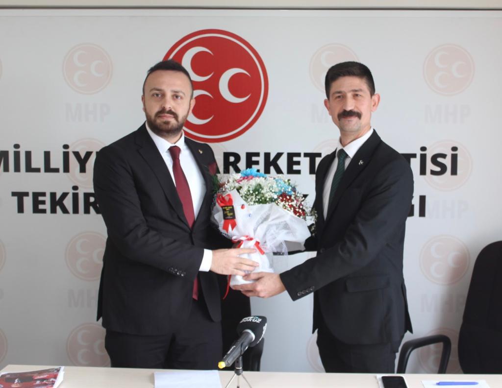 MHP TEKİRDAĞ İL BAŞKANLIĞI DEVİR TESLİM TÖRENİ
