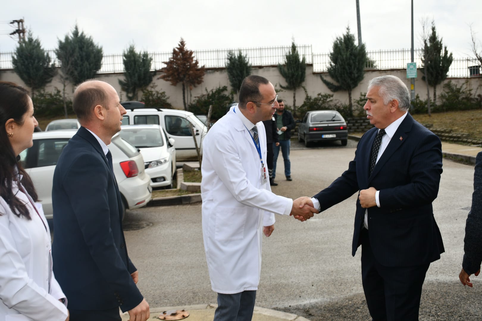 Vali Aziz Yıldırım Malkara Devlet Hastanesi’ni Ziyaret Etti