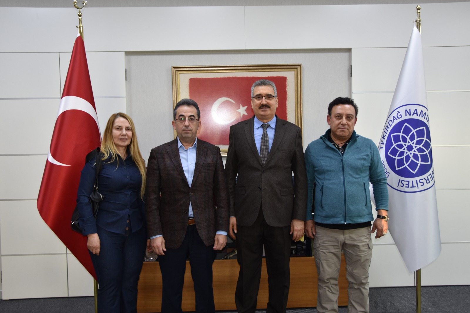 Cumhurbaşkanlığı Mevzuat İnceleme ve Yayın Daire Başkanı Bekir KELEŞ ve Beraberindekilerden Ziyaret