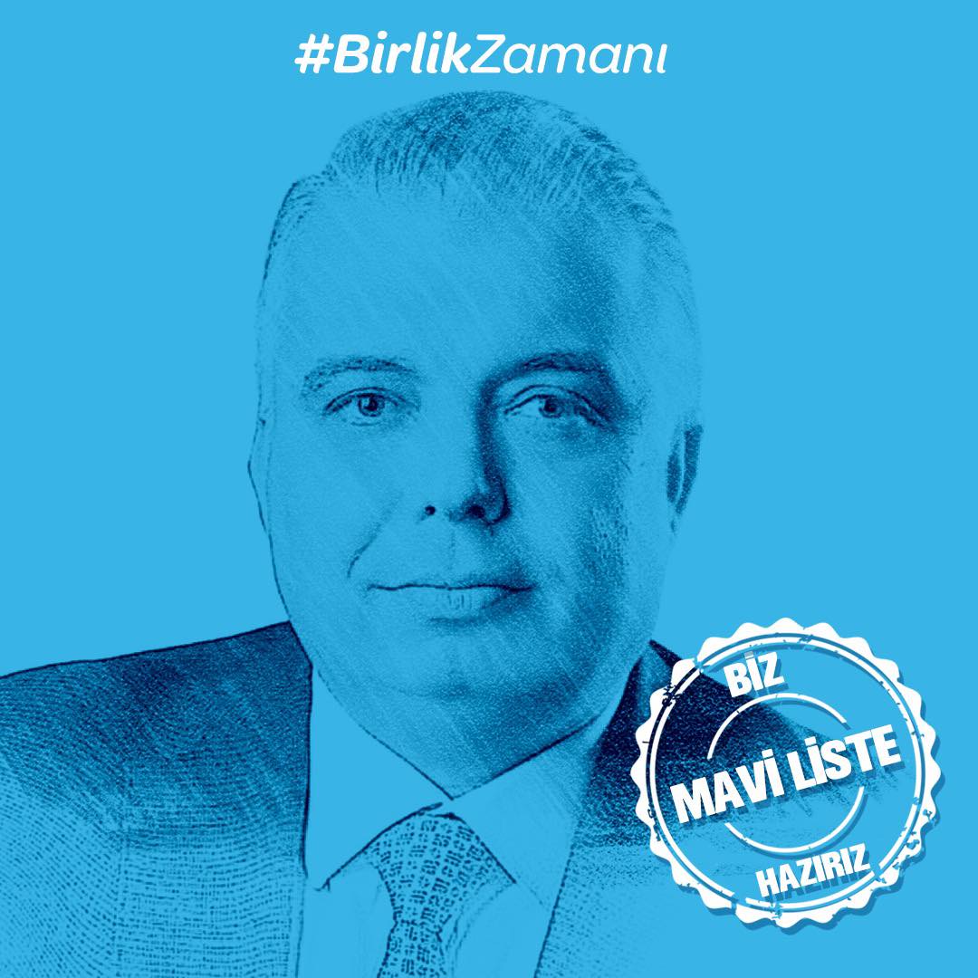 GÖKHAN METİNER MAVİ LİSTEYLE KONGREYE KATILIYOR