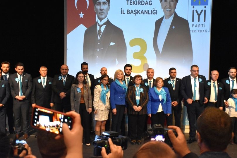 İYİ Parti Tekirdağ olağan 3. Kongresi yapıldı. 357 oy alan Gökhan Metiner İl Başkanı seçildi.
