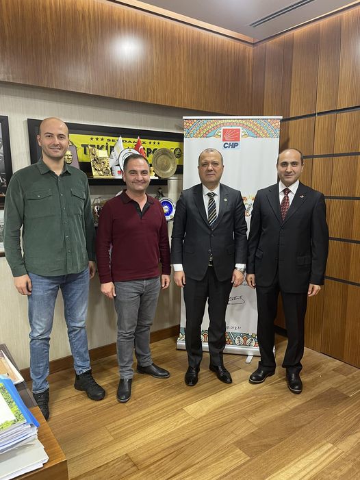 Tüm Yerel-Sen Tekirdağ Şube Başkanı Ali Şahin Gülen ve Yönetim Kurulu Üyelerine nazik ziyaret