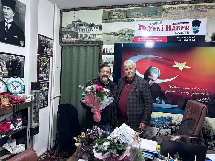 ŞEF BESTEKAR CAHİT GÖKALP DAN ZİYARET