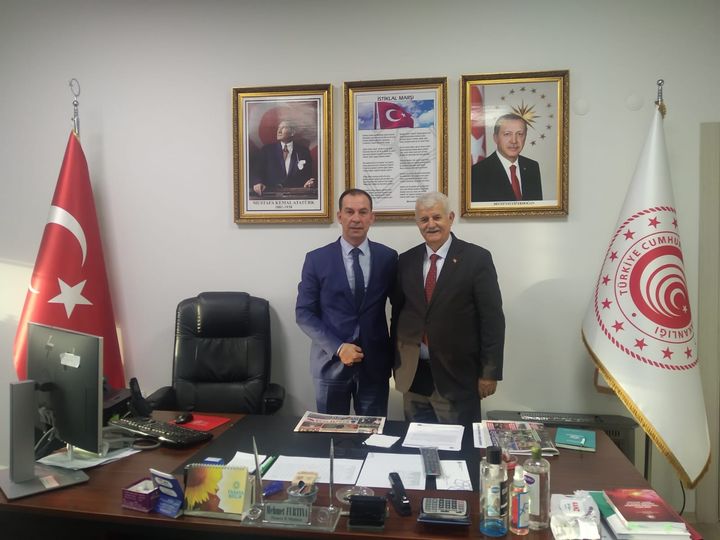 GAZETECİ ERSİN BİLMEÇ: MEHMET FURTINA YI MAKAMINDA ZİYARET ETTİM