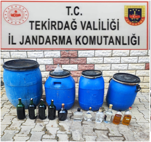 TOPAĞAÇ MAHALLESİNDE EVİNDE ÜRETİYORDU