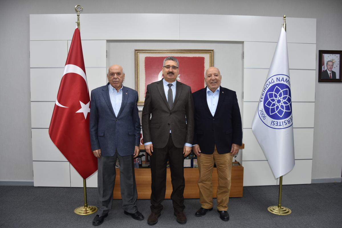NKÜ Rektörüne Nezaket Ziyareti