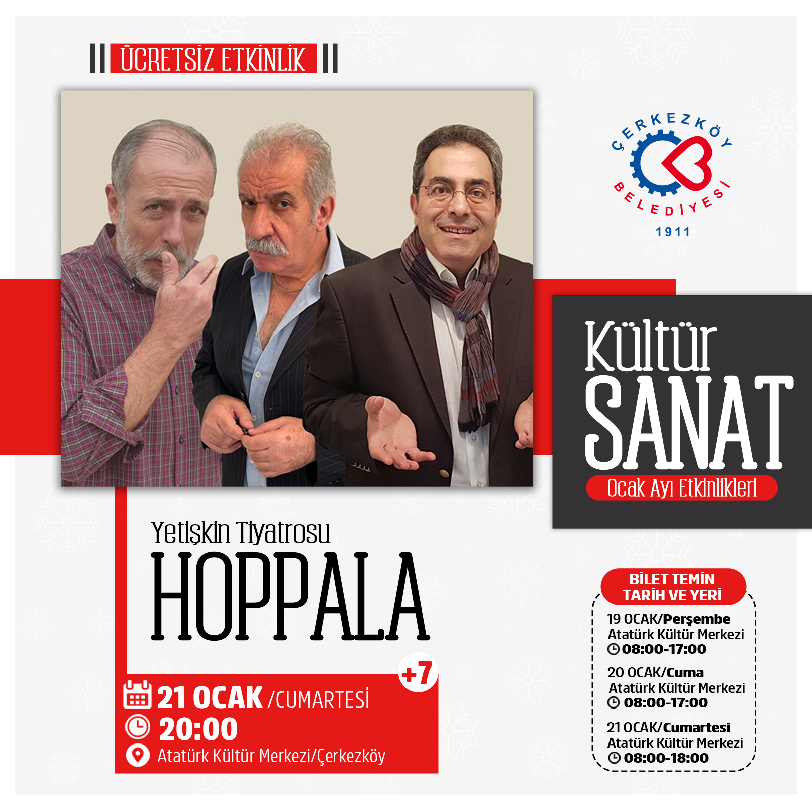 OCAK AYI KÜLTÜR-SANAT ETKİNLİKLERİ DEVAM EDİYOR