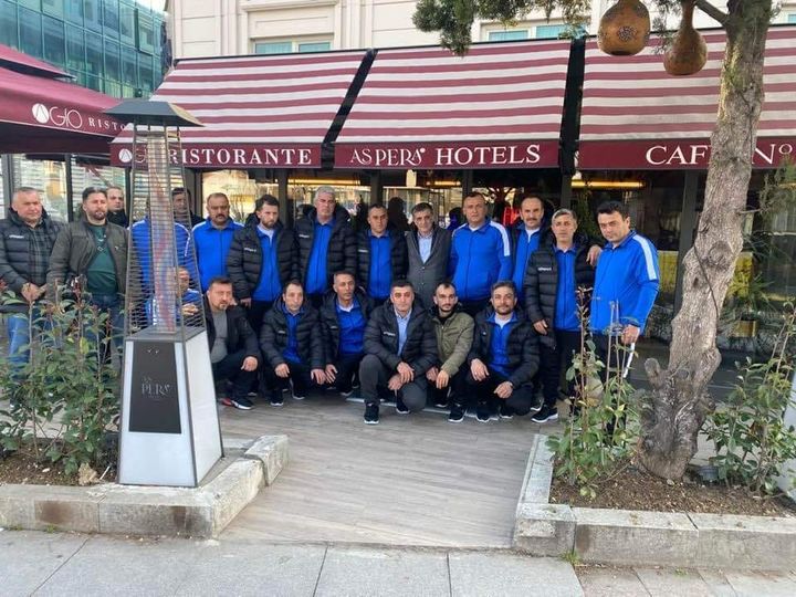 KAPTAN DEMİR ÇELİK EKİBİ SAĞ SALİM GERİ DÖNDÜLER..