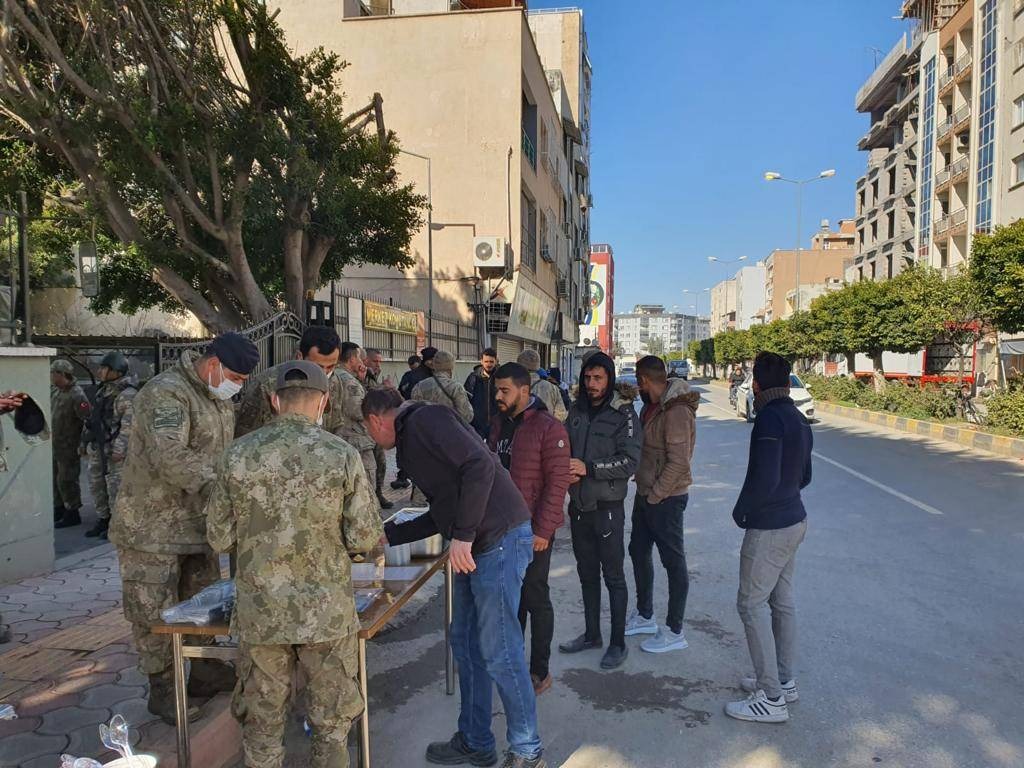 Tekirdağ’da Konuşlu 8’inci Mekanize Piyade Tugay İstihkâm Savaş Bölüğü Hatay’ın İskenderun İlçesinde