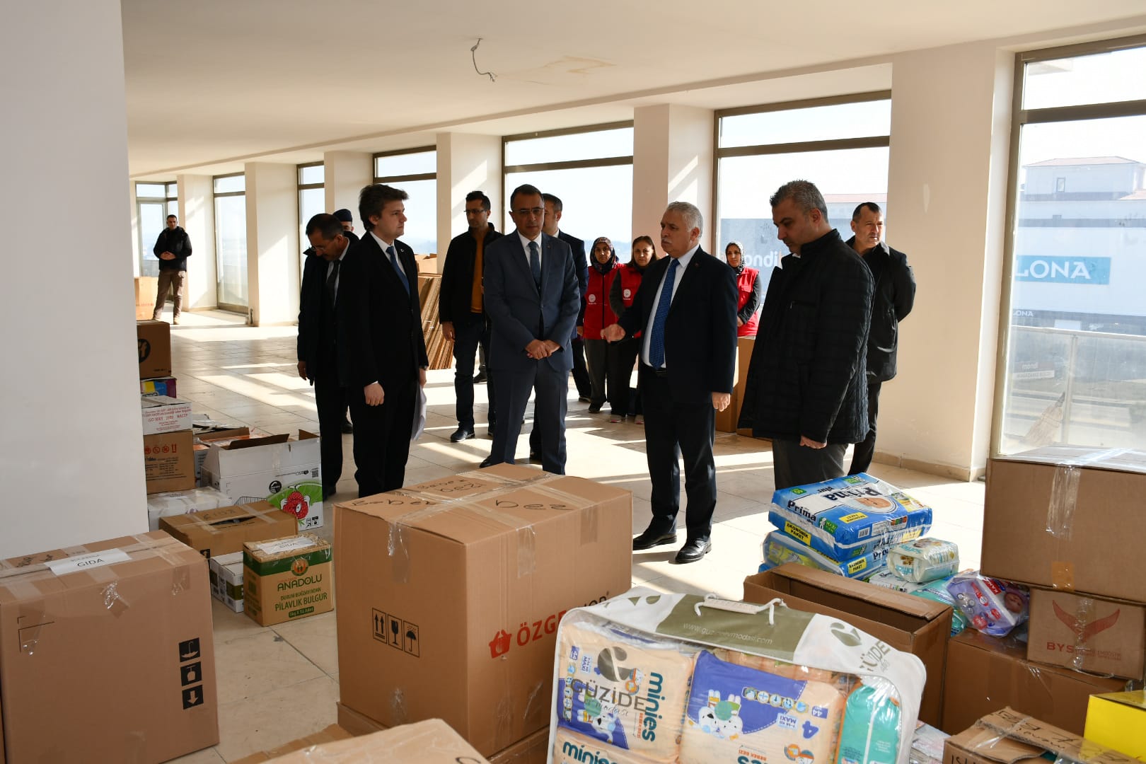 Vali Aziz Yıldırım Malkara İlçemizdeki Yardım Çalışmalarını Yerinde Takip Etti