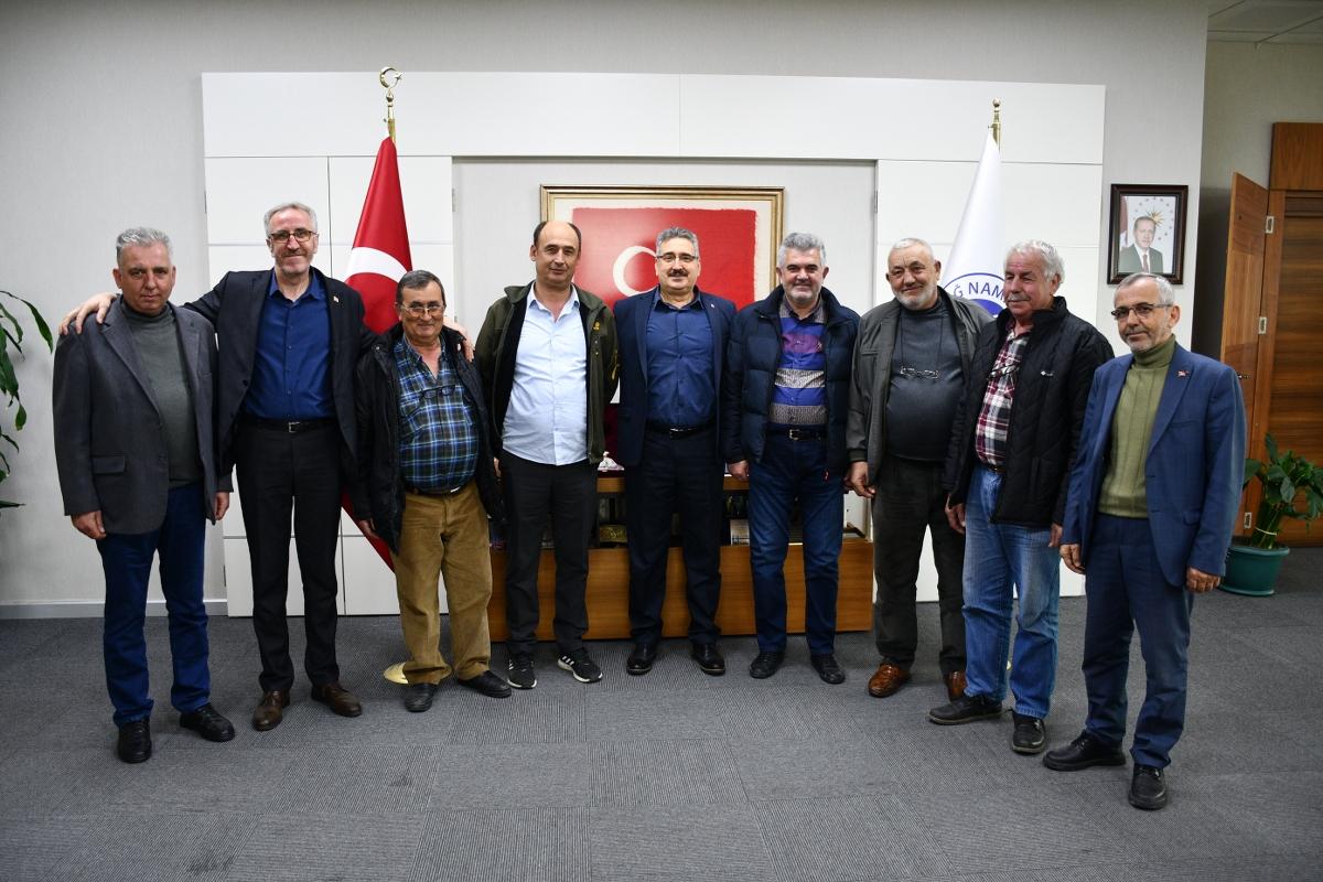 NKÜ Rektörüne Barbaros’tan Nezaket Ziyareti