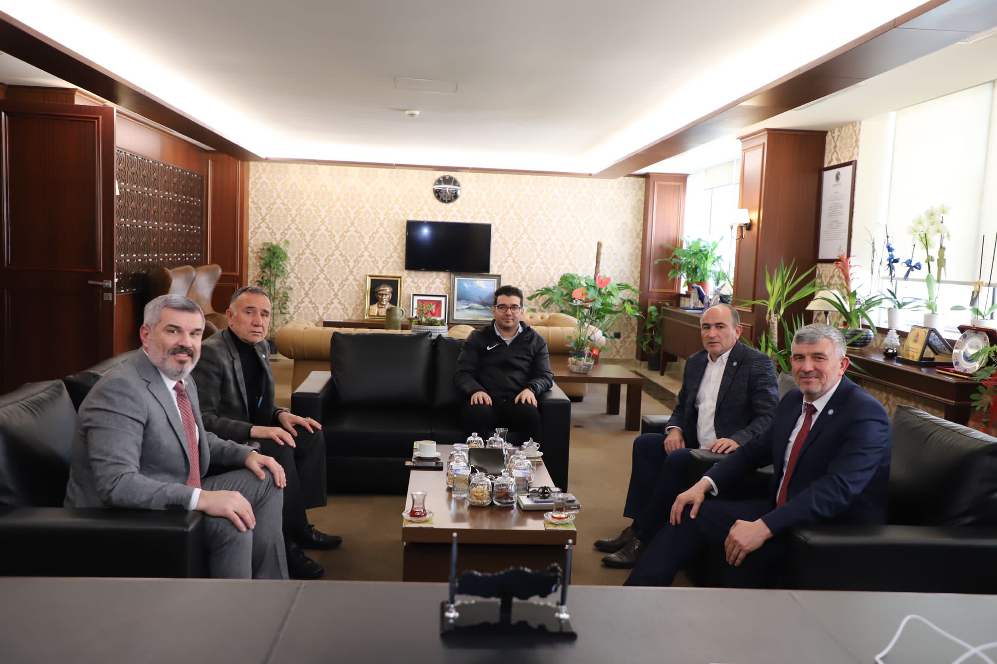 Yusuf Çetin’den Ticaret Odası Başkanlarına ziyaret