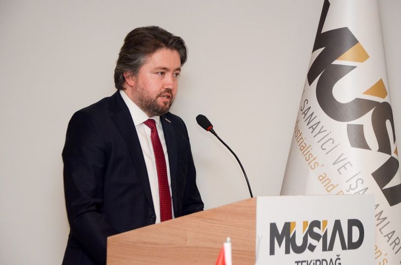 MÜSİAD TEKİRDAĞ BAŞKANI; RAMAZAN DOĞAN GÜVEN TAZELEDİ.