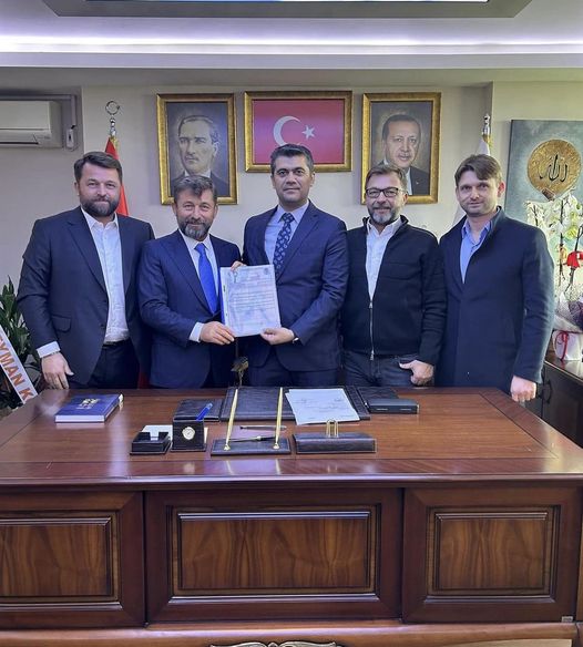 Süleyman Kozuva Akparti milletvekili aday adaylığı müracatını İl Başkanı Ali Gümüş’e yaptı
