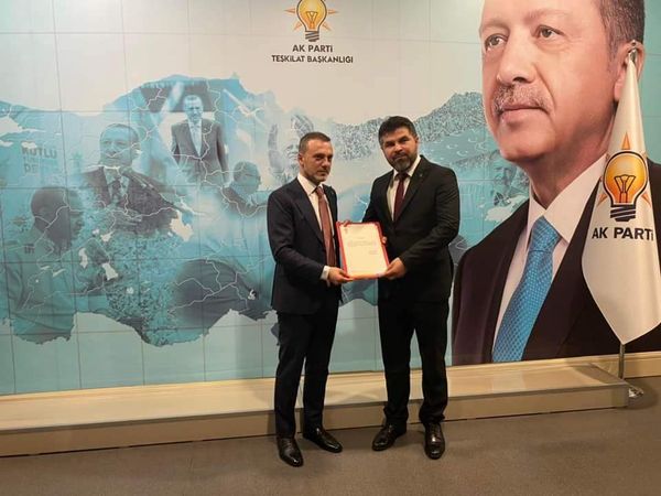 AK PARTİ ÇORLU VE ÇERKEZKÖY YENİ İLÇE BAŞKANLARI BELLİ OLDU
