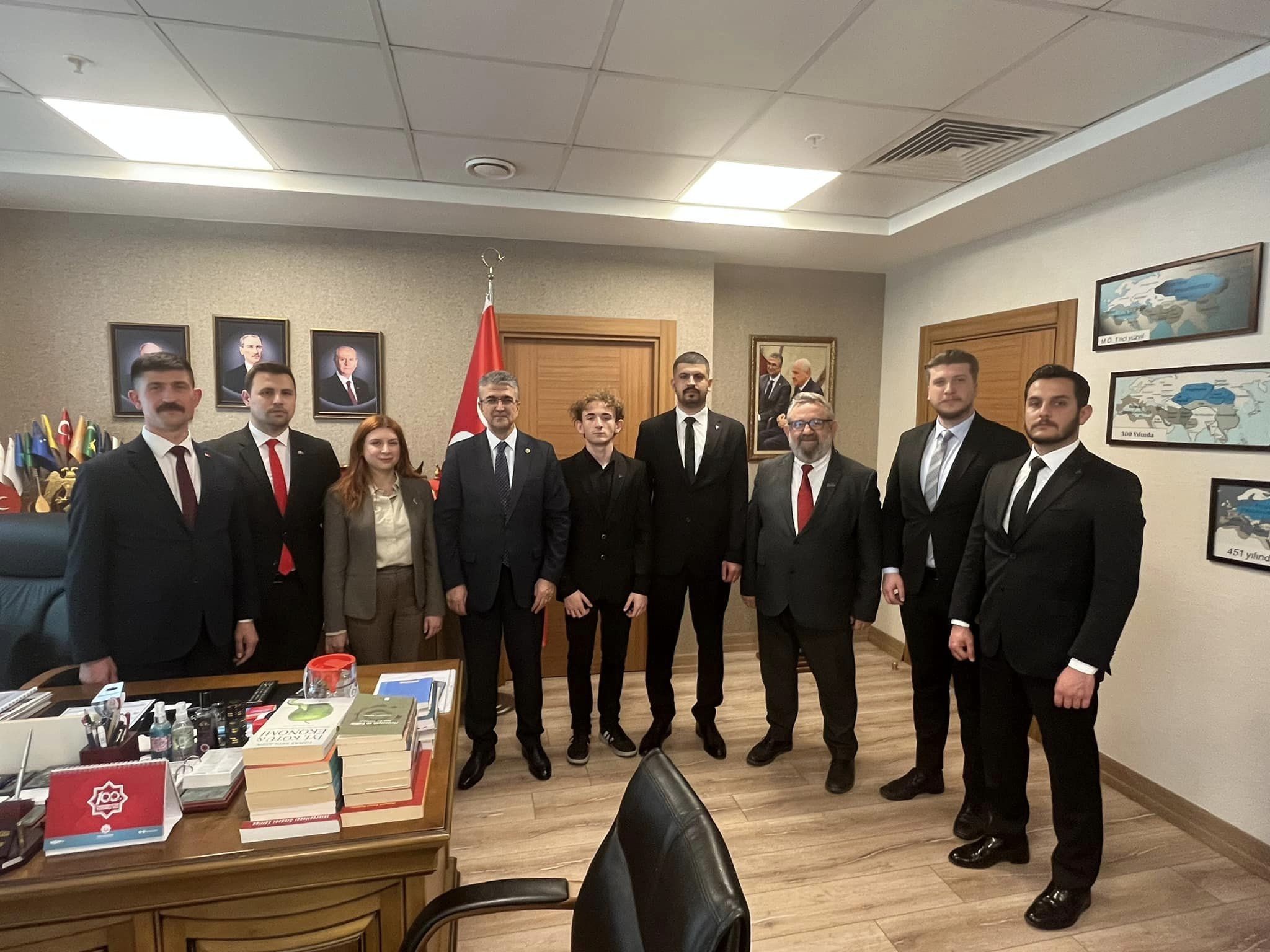 Genel Başkan Yardımcılarımızı ziyaret ettik.