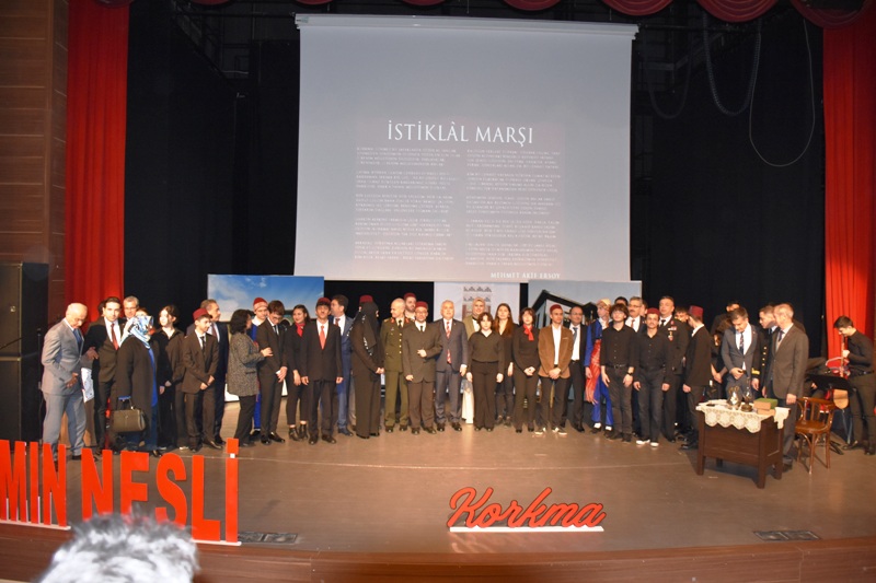 Tekirdağ’da İstiklal Marşı’nın kabulünün yıl dönümü kutlandı