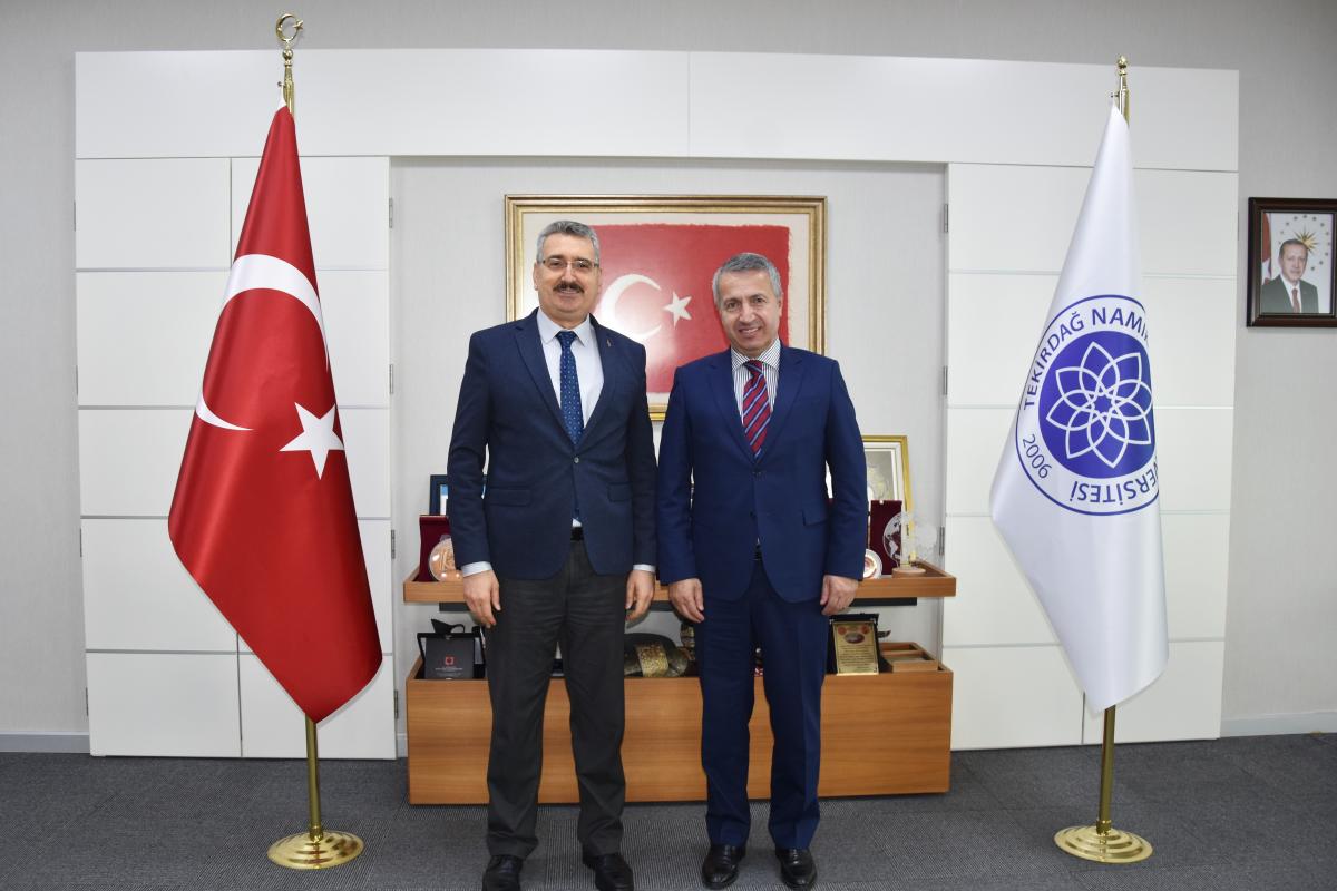 Şarköy Belediyesi’nden Rektörümüze Ziyaret
