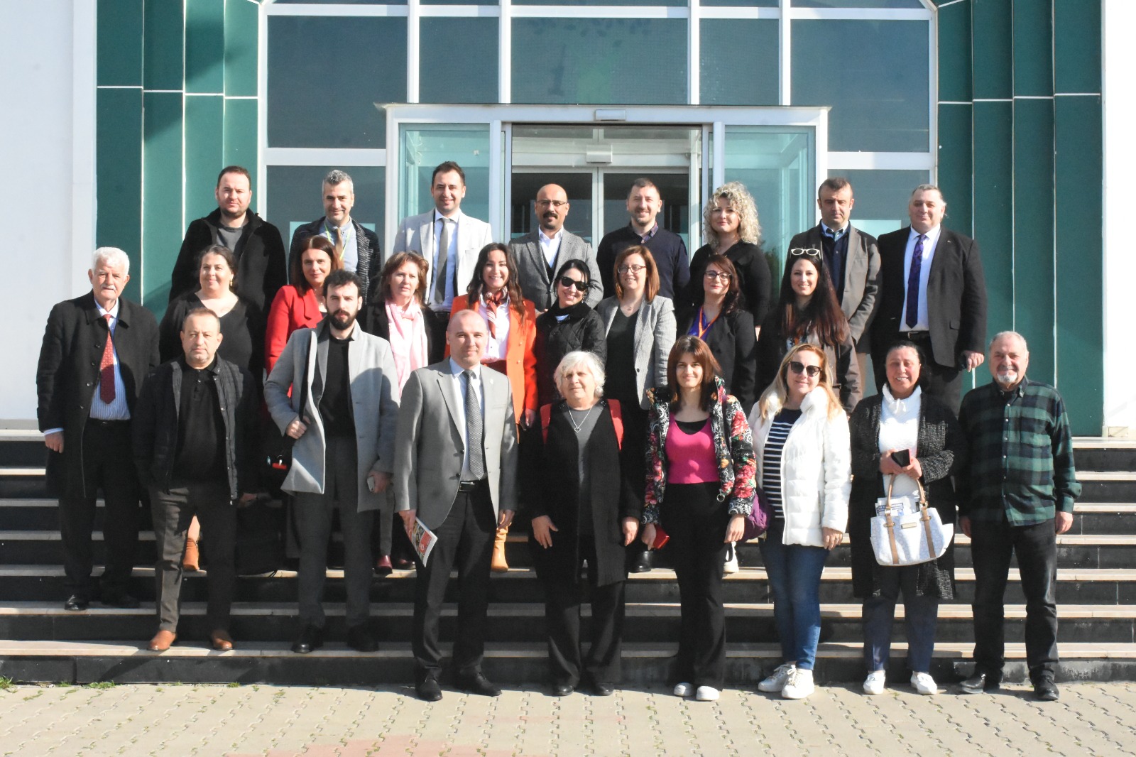 Tekirdağ Doğa koleji kampüsünde basın mensupları ile sabah kahvaltısında buluştu.