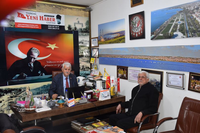 HASAN BABACAN ZİYARETMİZE GELDİ
