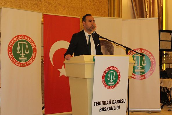 Tekirdağ Barosu adına teşekkür ediyorum