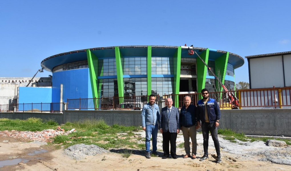 TRAKYA’NIN EN BÜYÜK SPOR KOMPLEKSİ AÇILIŞ İÇİN GÜN SAYIYOR