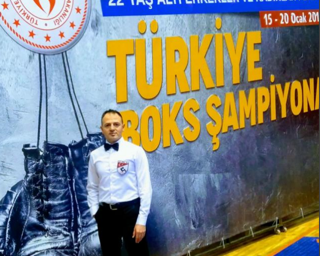 Tekirdag Bölgesi Milli Boks Hakemi Serkan GEREY’e Şampiyona’da görev…