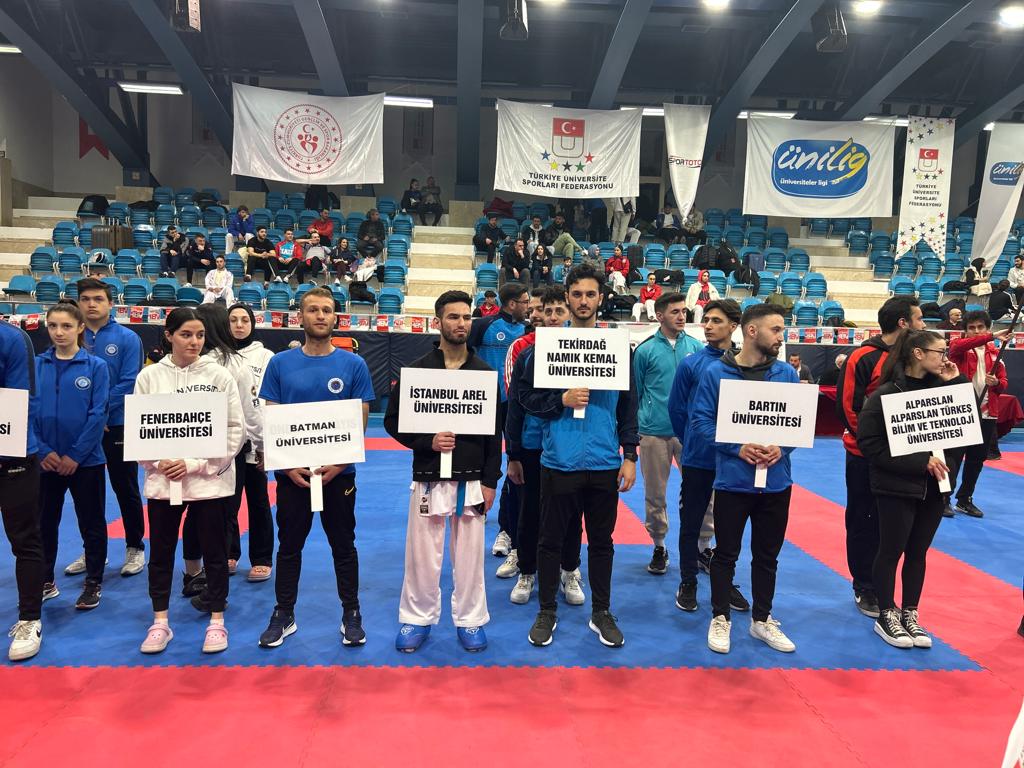 Üniversiteler Arası Karate Türkiye Şampiyonasından NKÜ’ye Türkiye Üçüncülüğü
