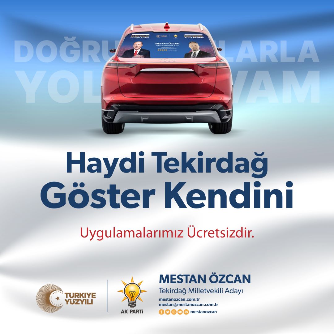 MESTAN ÖZCAN’DAN ÖRNEK KAMPANYA.