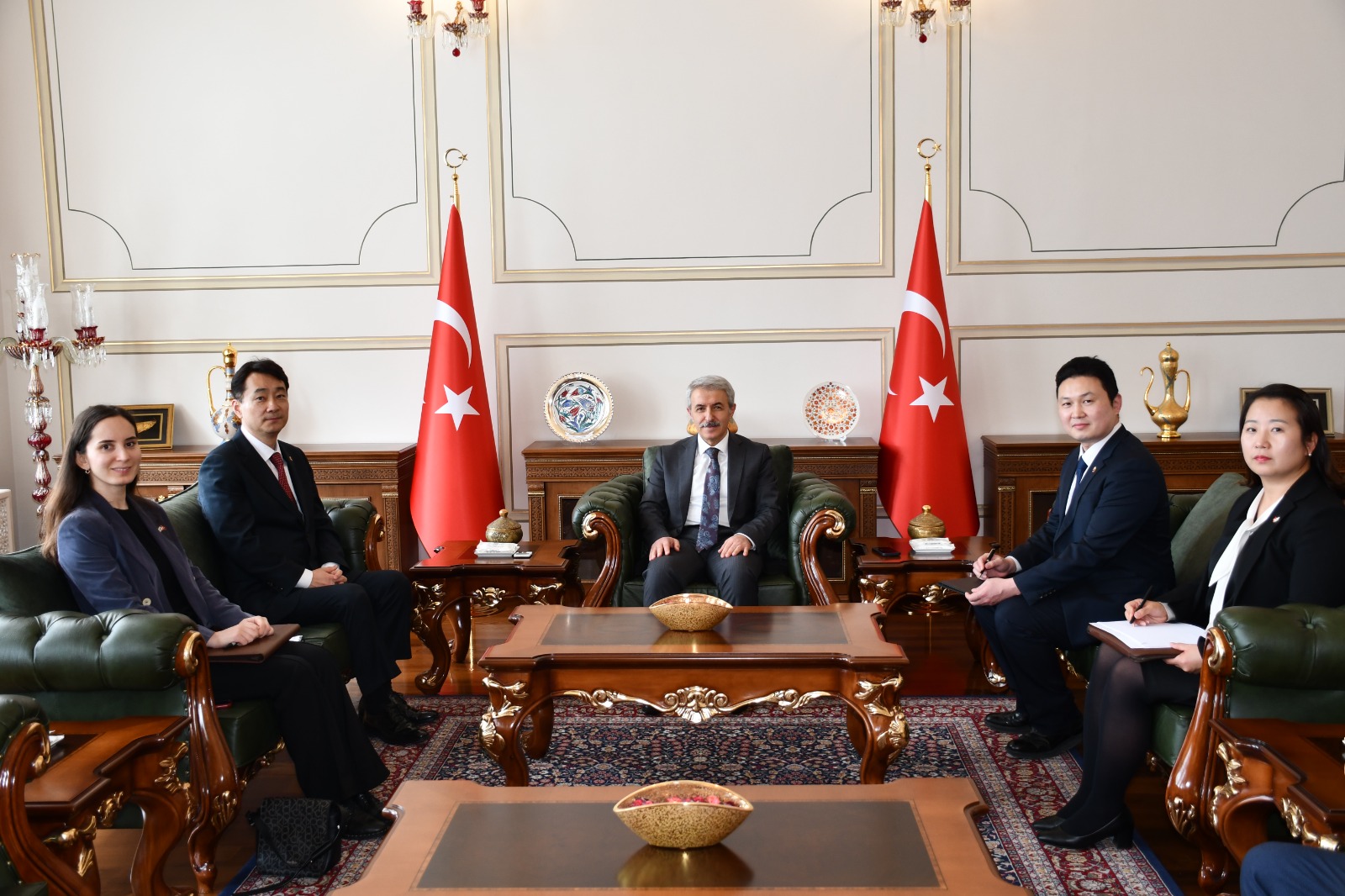 Kore Cumhuriyeti İstanbul Başkonsolosu Vali Vekili Kaan Peker’i Ziyaret Etti