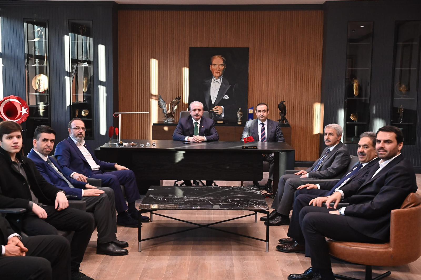 ŞENTOP TAN YENİ İL EMNİYET MÜDÜRLÜĞÜ  BİNASINI ZİYARET