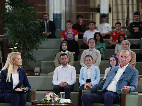 Cumhurbaşkanı Erdoğan, ‘’Gençlerle Söyleşi’’ programına katıldı