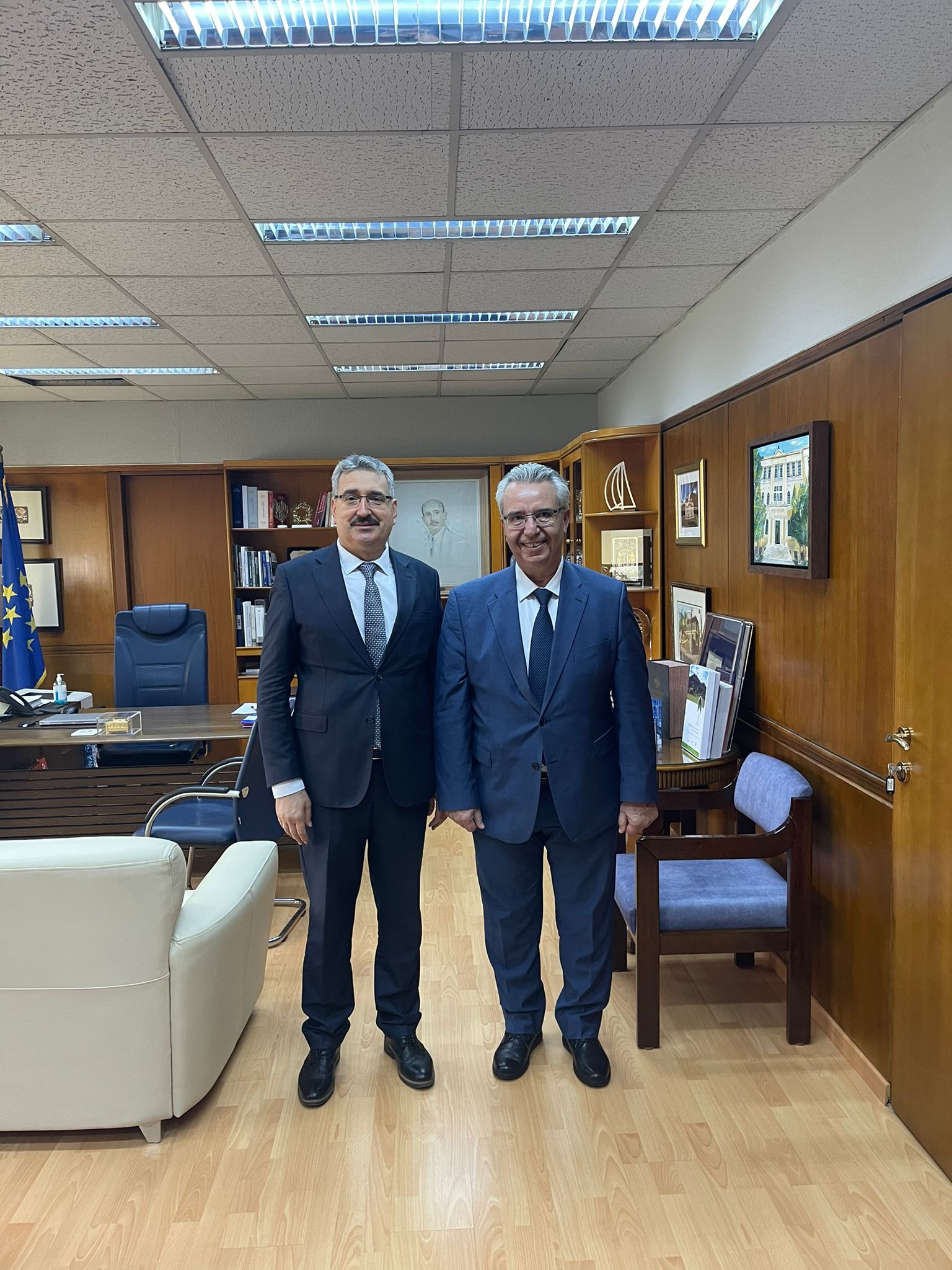 Prof. Dr. Mümin ŞAHİN, Selanik’te Aristotle Üniversitesini Ziyaret Etti