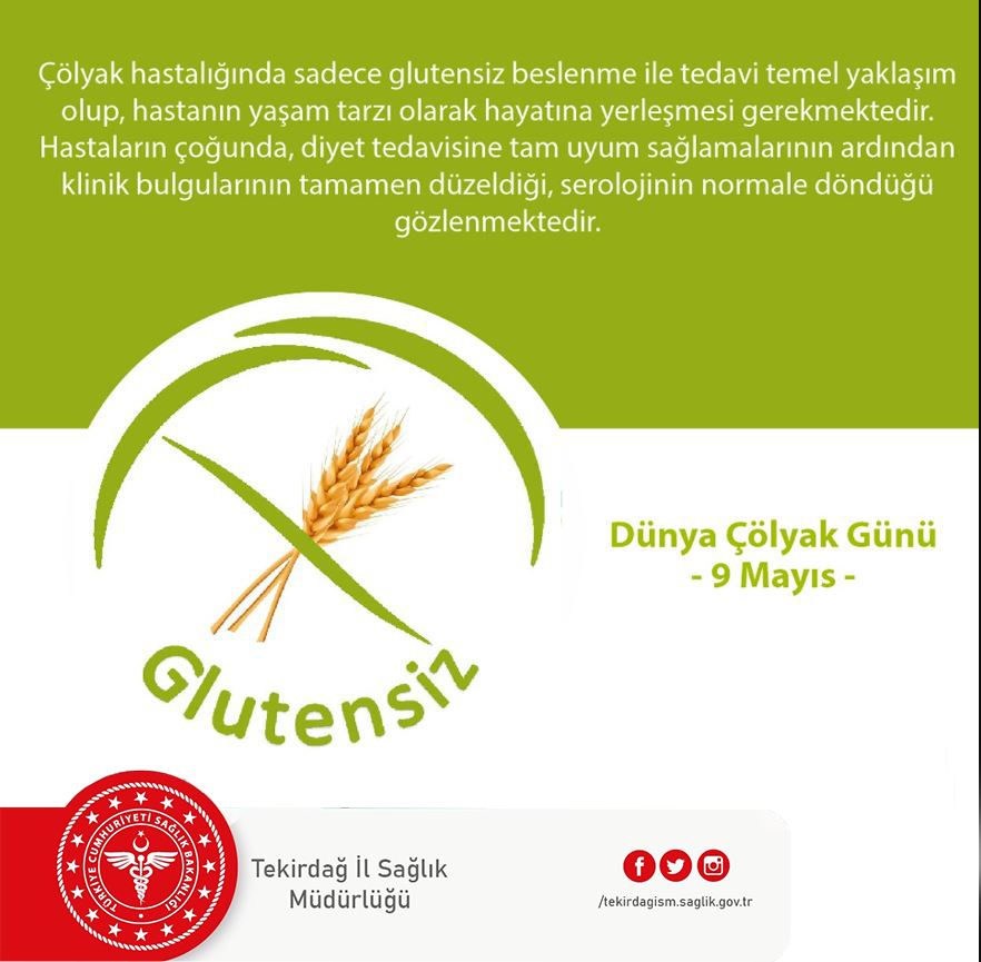 9 Mayıs Dünya Çölyak Günü