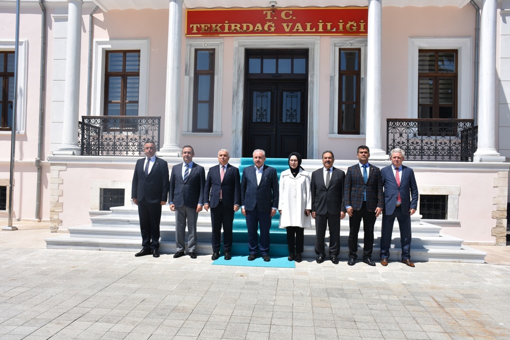 MECLİS BAŞKANI MUSTAFA ŞENTOPTAN ESNAF ZİYARETİ